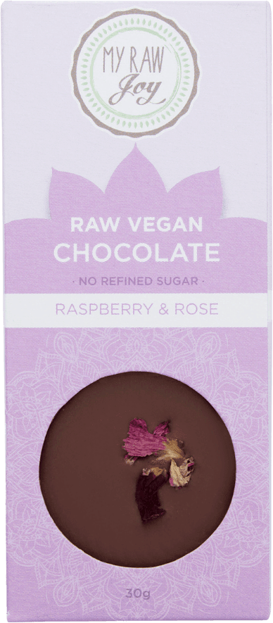 Chocolat Cru Rose Framboise BIO